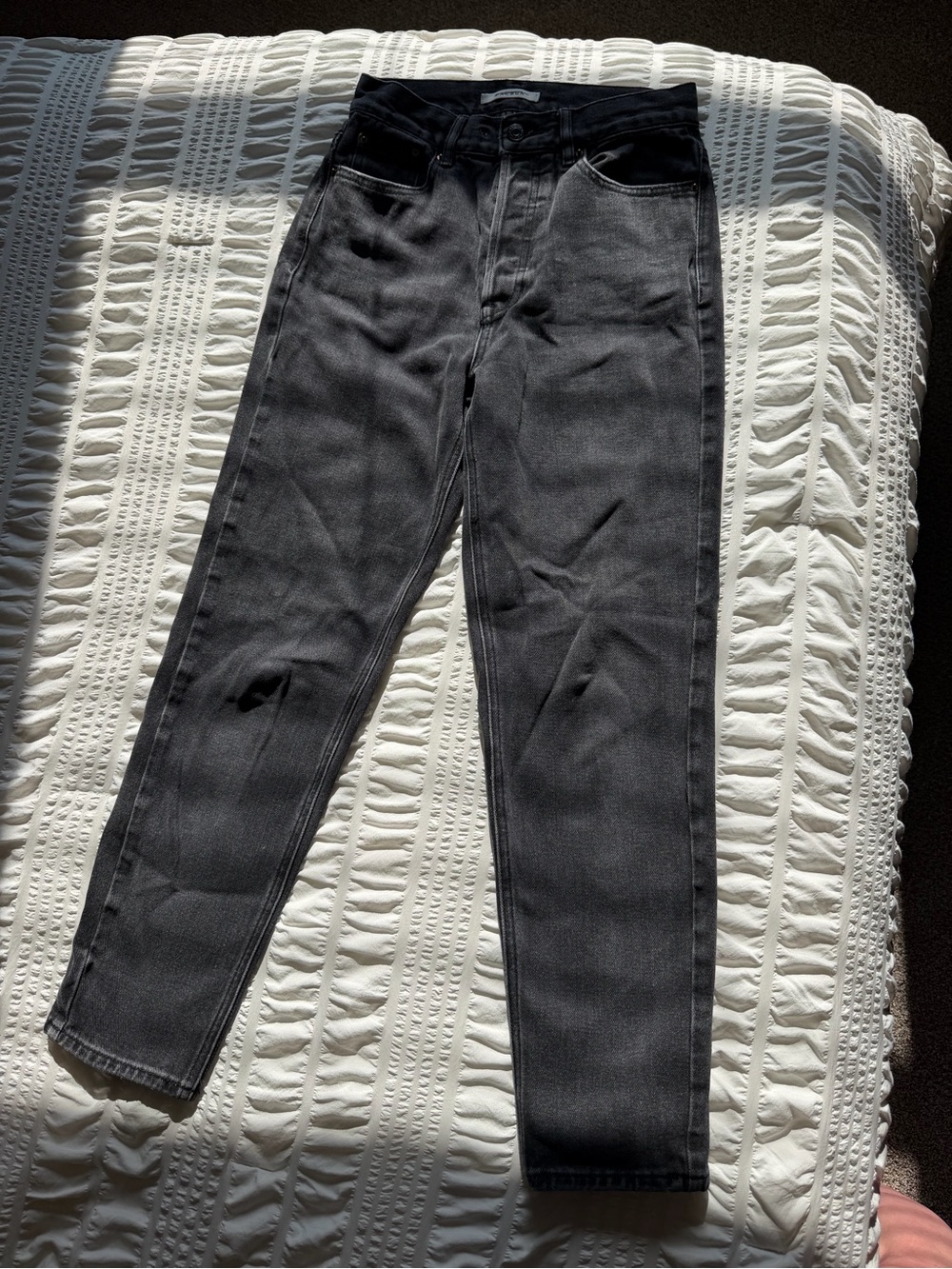 PacSun Ultra High Rise Slim Jeans in Washed Black